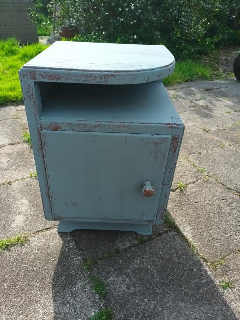Apart vintage nachtkastje, Ophalen, Minder dan 45 cm