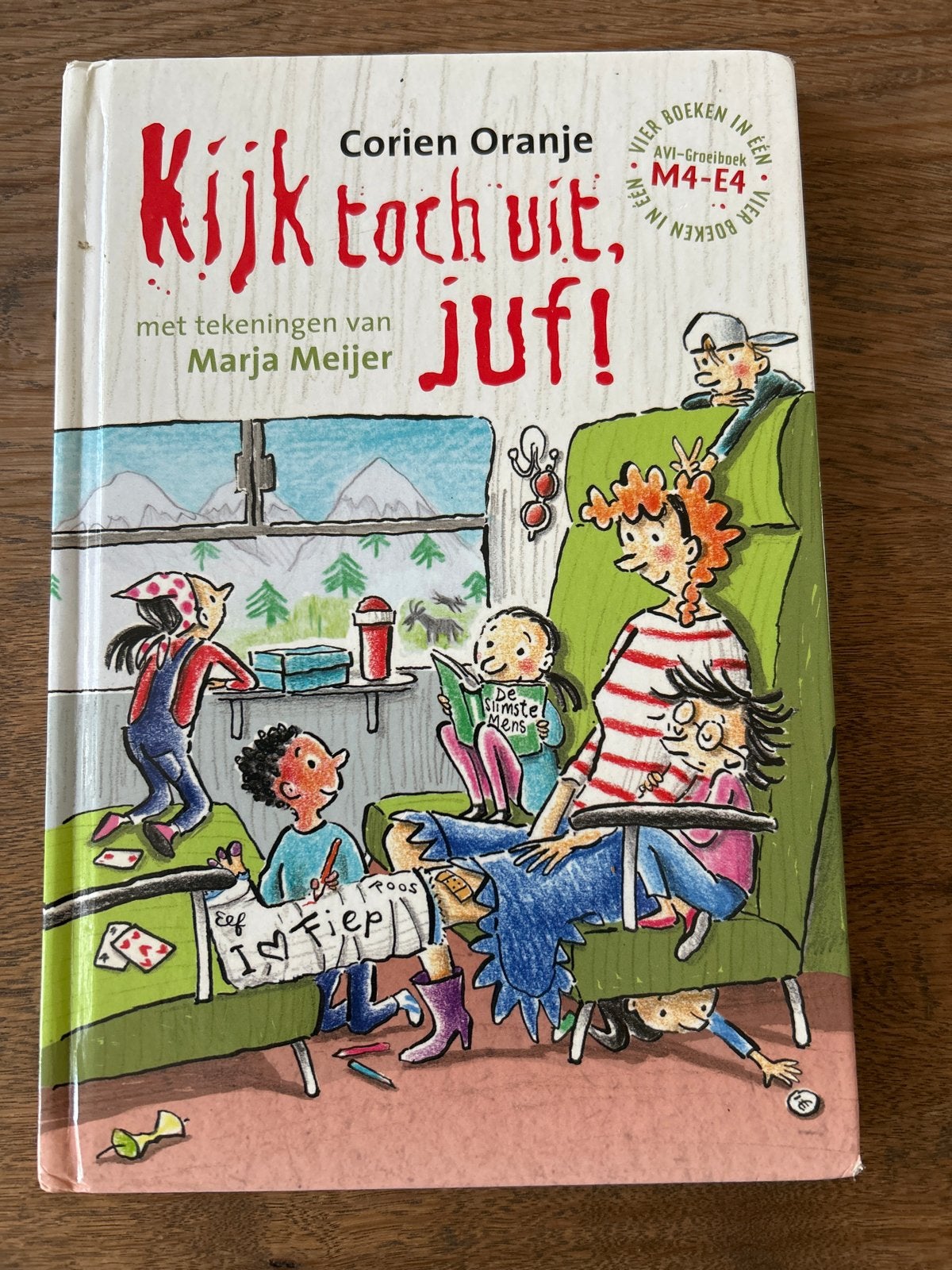 Kijk toch uit, Juf! - Corien Oranje (AVI M4-E4), Boeken, Ophalen of Verzenden, Zo goed als nieuw, Fictie algemeen