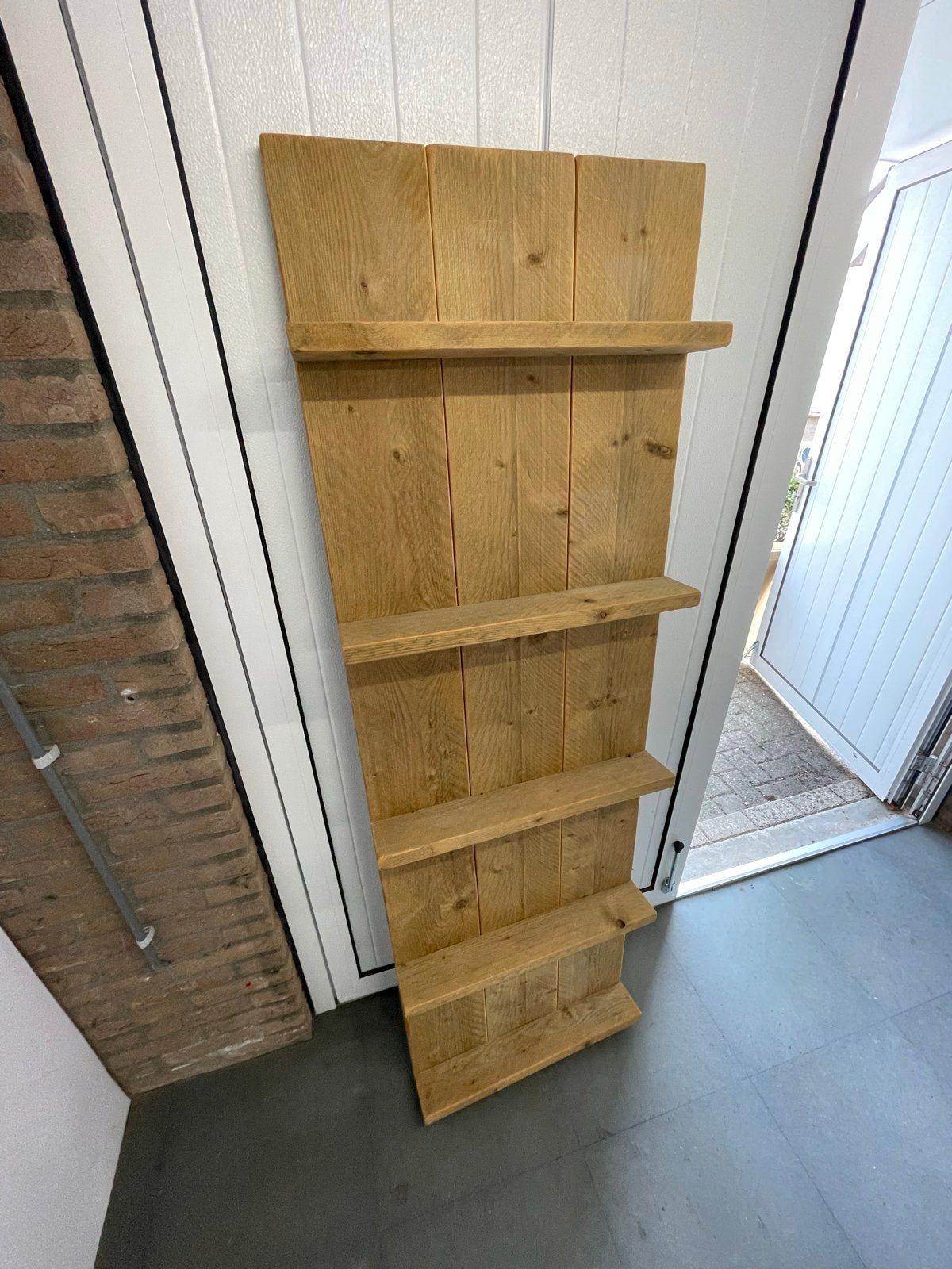 Wandplank stijgerhout 180x60 cm, Huis en Inrichting, Woonaccessoires | Wandplanken en Boekenplanken, Ophalen, Zo goed als nieuw