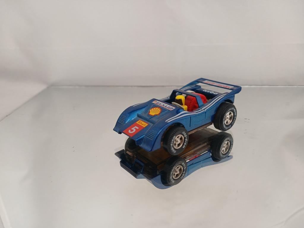 Darda Raceauto blauw 1:60, Ophalen of Verzenden, Zo goed als nieuw, Auto
