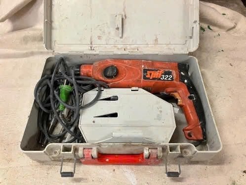 Stihl Klopboormachine, Gebruikt, Variabele snelheid, 400 tot 600 watt, Ophalen