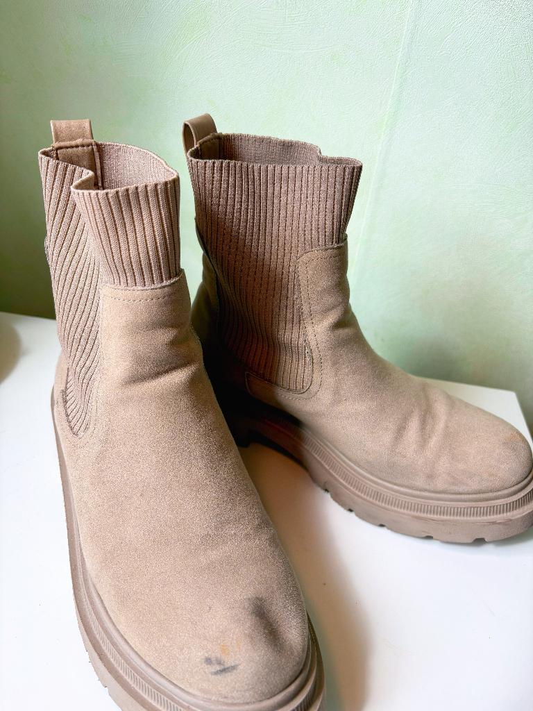 Laarsjes, Kleding | Dames, Schoenen, Gedragen, Lage of Enkellaarzen, Beige, Ophalen