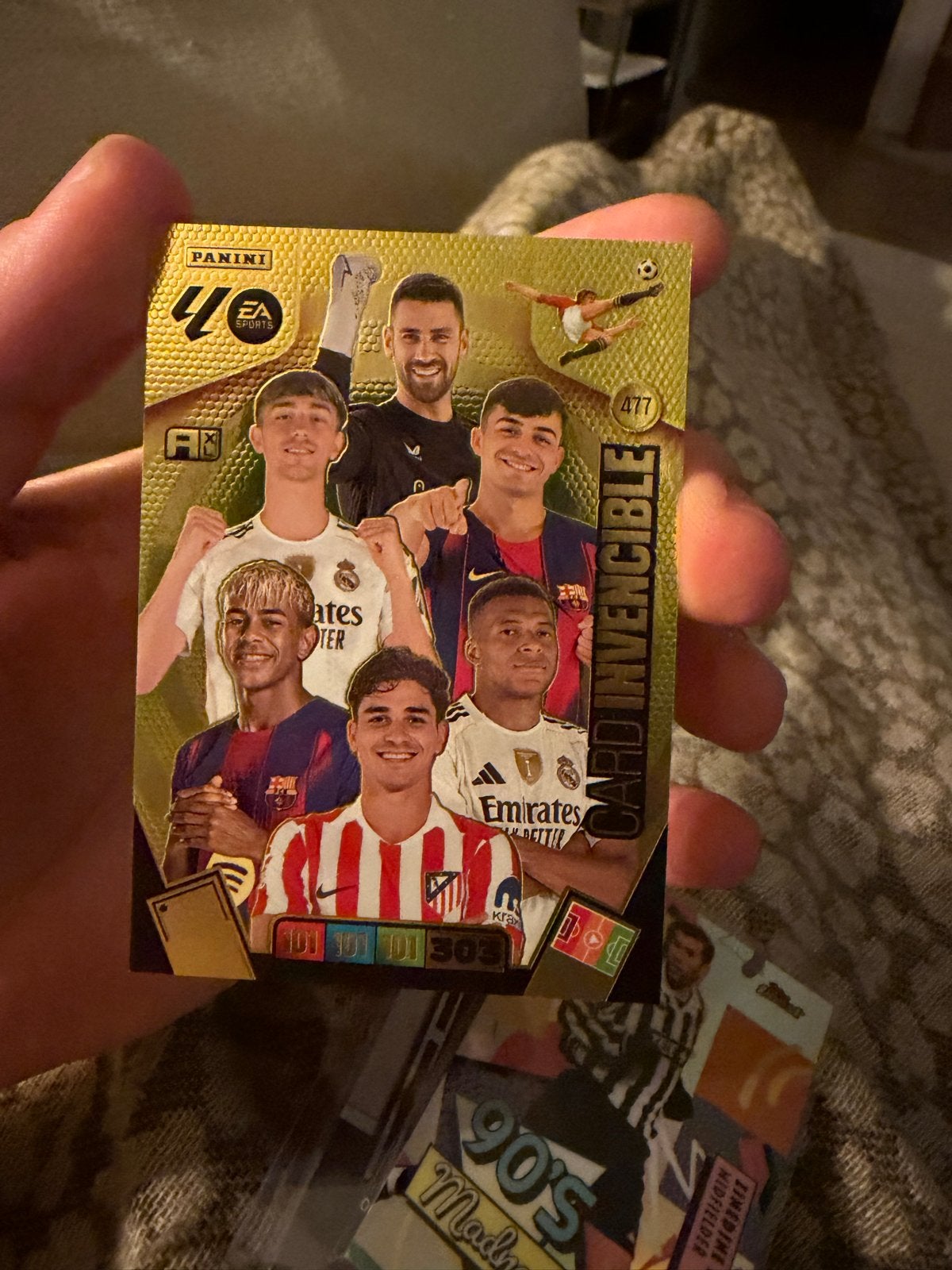 Panini  Invincible Yamal, Mbappe, Alvarez, Pedri, Huijsen, Verzamelen, Ophalen of Verzenden, Zo goed als nieuw, Buitenlandse clubs