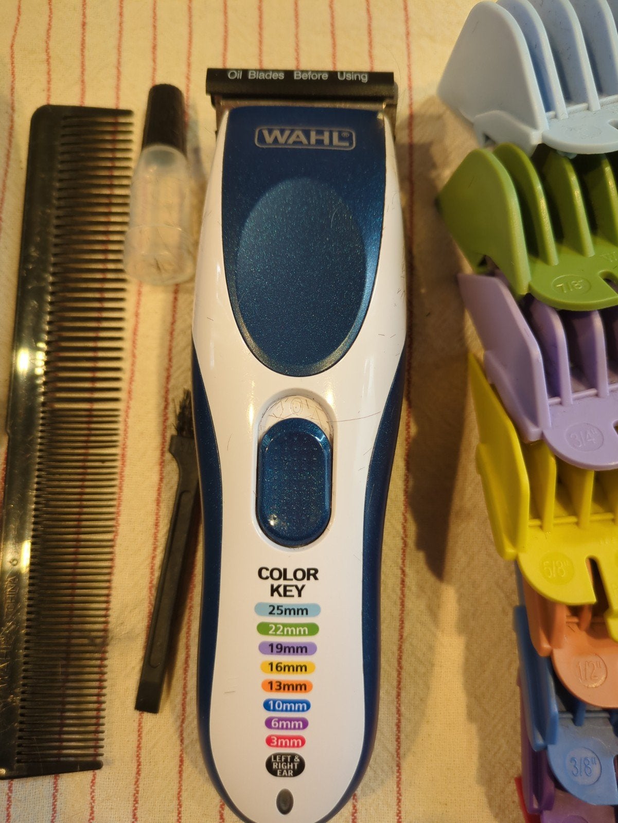 Wahl Tondeuse/Haartrimmer Model 9649 met accessoires, Ophalen of Verzenden