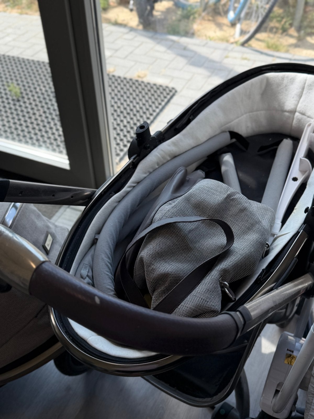 Stijlvolle Silver Cross kinderwagen - Goede staat, Gebruikt, Luchtbanden, Ophalen, Kinderwagen