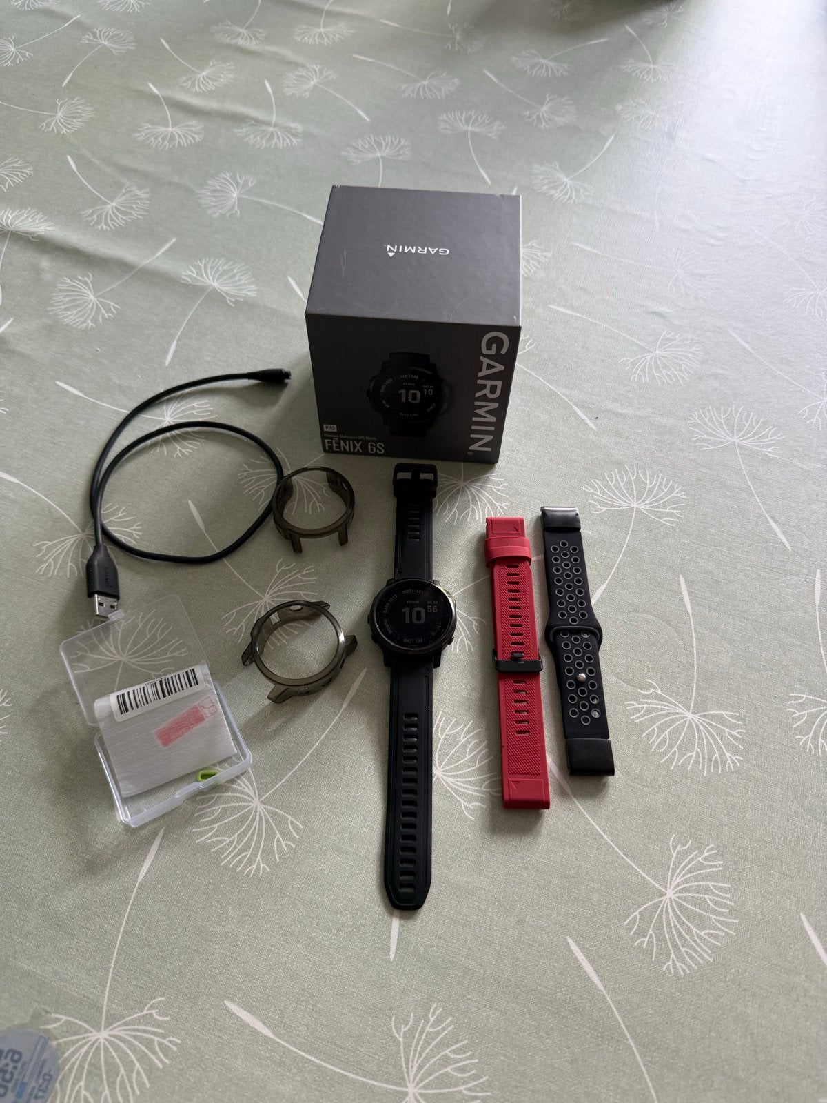 Garmin Fenix 6S Pro Smartwatch, Zwart, IOS, Ophalen of Verzenden, Waterdicht