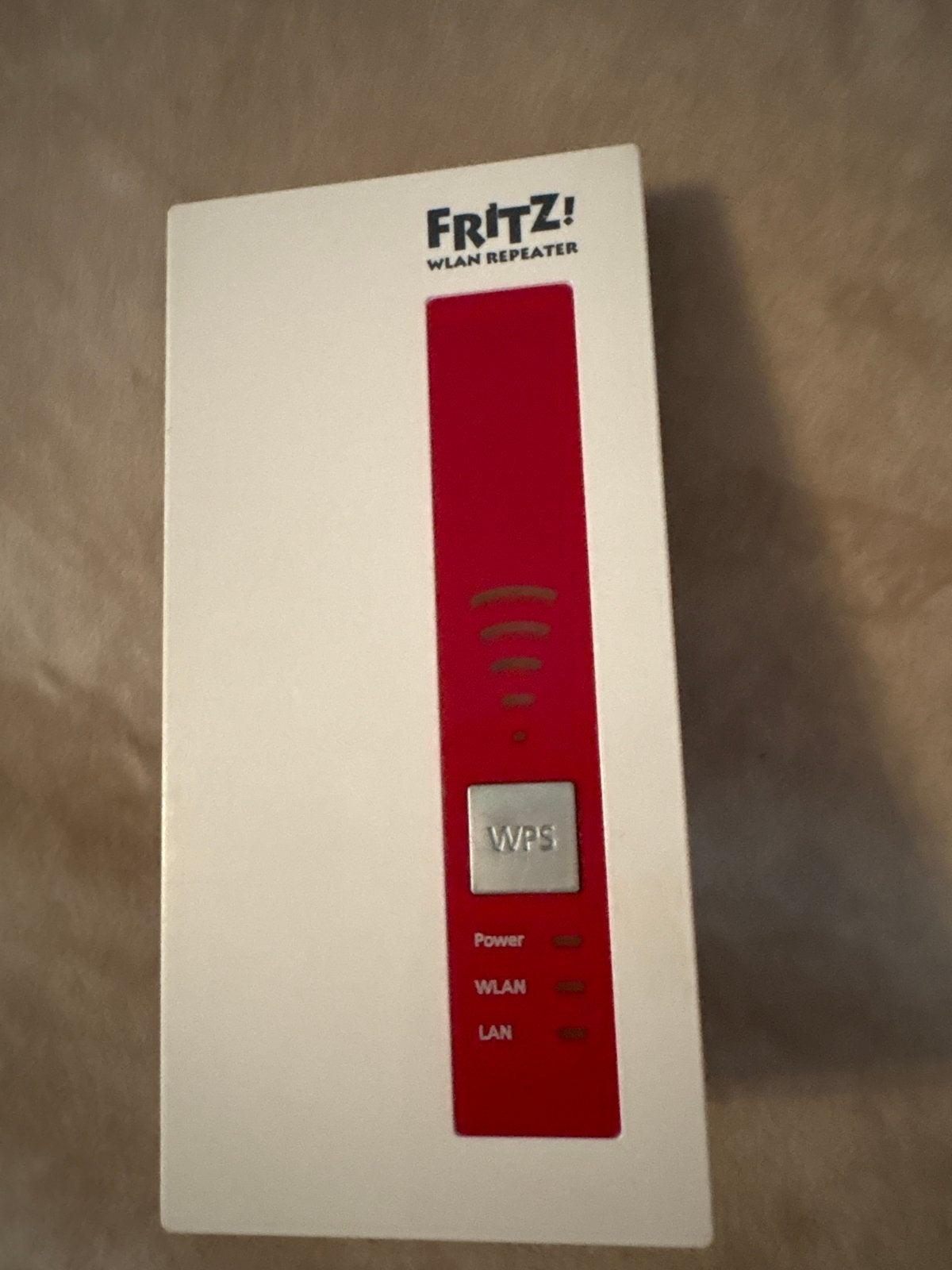 FRITZ!WLAN Repeater 1750E - Wifi versterker, Ophalen, Zo goed als nieuw, Router