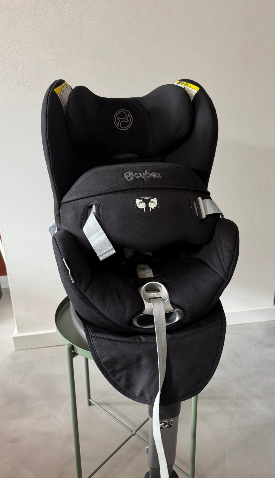 Cybex Sirona 360 Autostoel - Zwart, Kinderen en Baby's, Gebruikt, 0 t/m 18 kg, Verstelbare rugleuning, Isofix