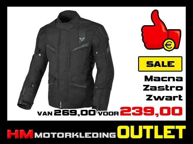 Textiel motorjas Macna Zastro All-Season - Zwart, Motoren, Info@huybersmotoren.nl, Jas | textiel, HM - Sale, NL