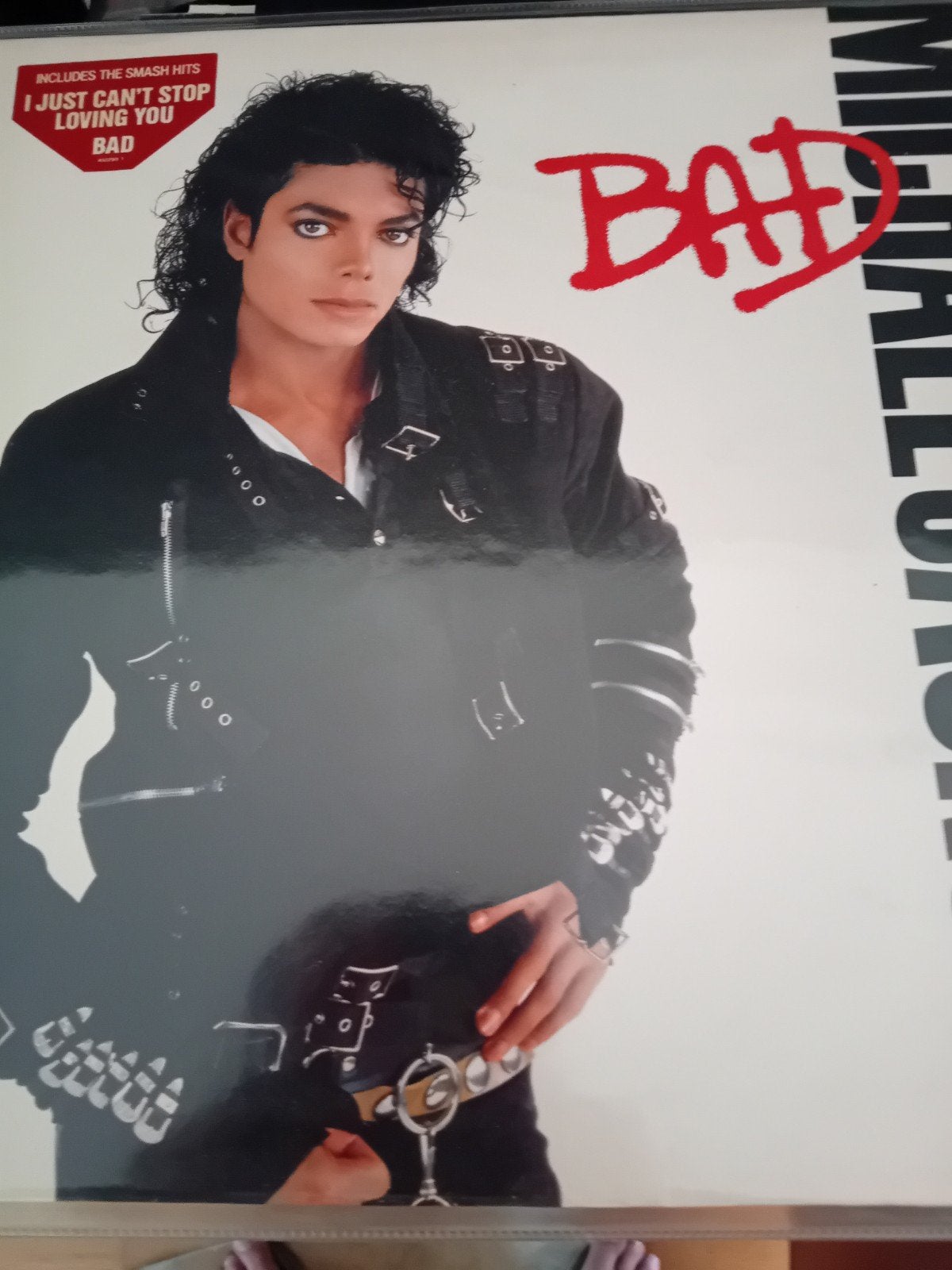 Michael Jackson - Bad LP (1987), Cd's en Dvd's, Vinyl | Pop, Gebruikt, Pop, LP, 12 inch, Ophalen of Verzenden