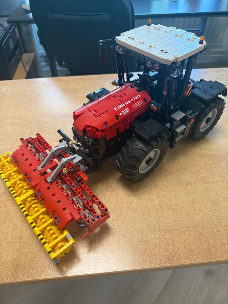Mould King 17020 Tractor met kleurdoos en instructieboekje, Verzenden, Gebruikt, Overige merken