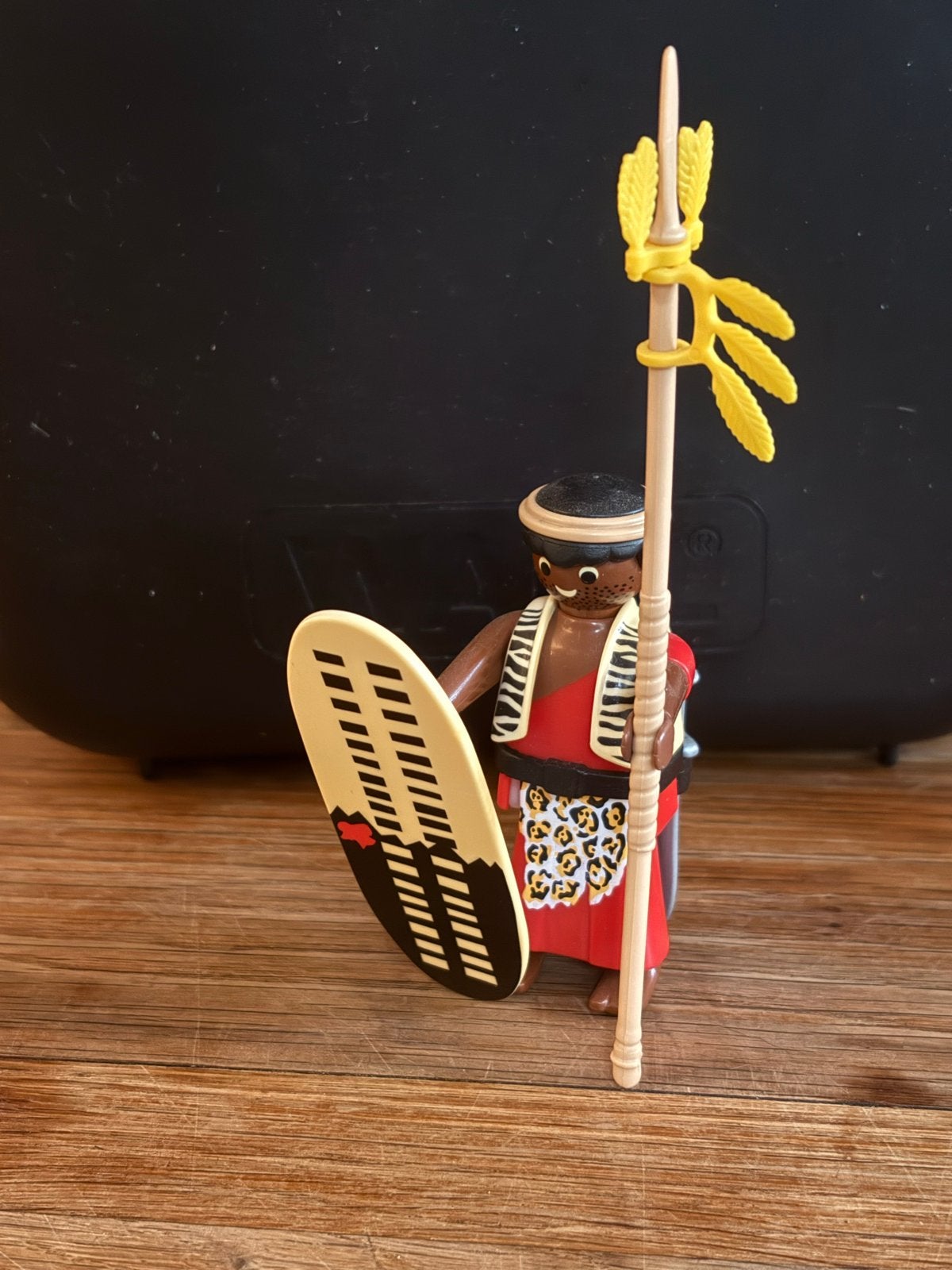 Playmobil Afrikaanse Krijger met Speer en Schild - Set 4685, Ophalen of Verzenden, Zo goed als nieuw