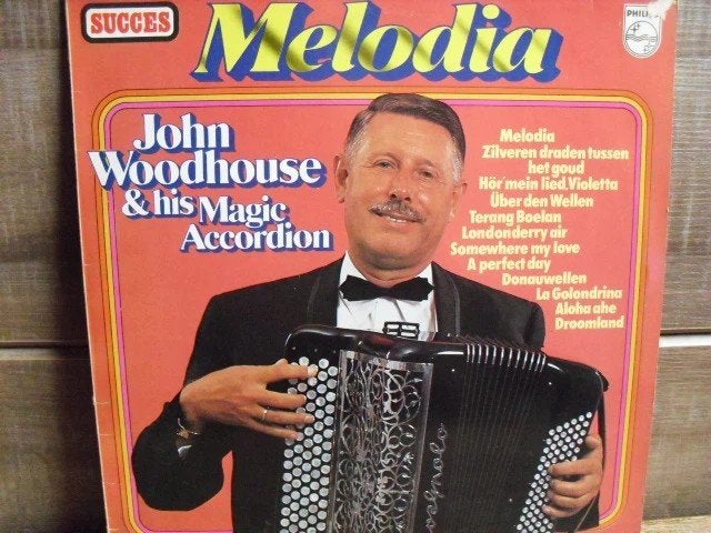 John Woodhouse "Melodia" LP, Cd's en Dvd's, LP, Gebruikt, Ophalen of Verzenden, 12 inch