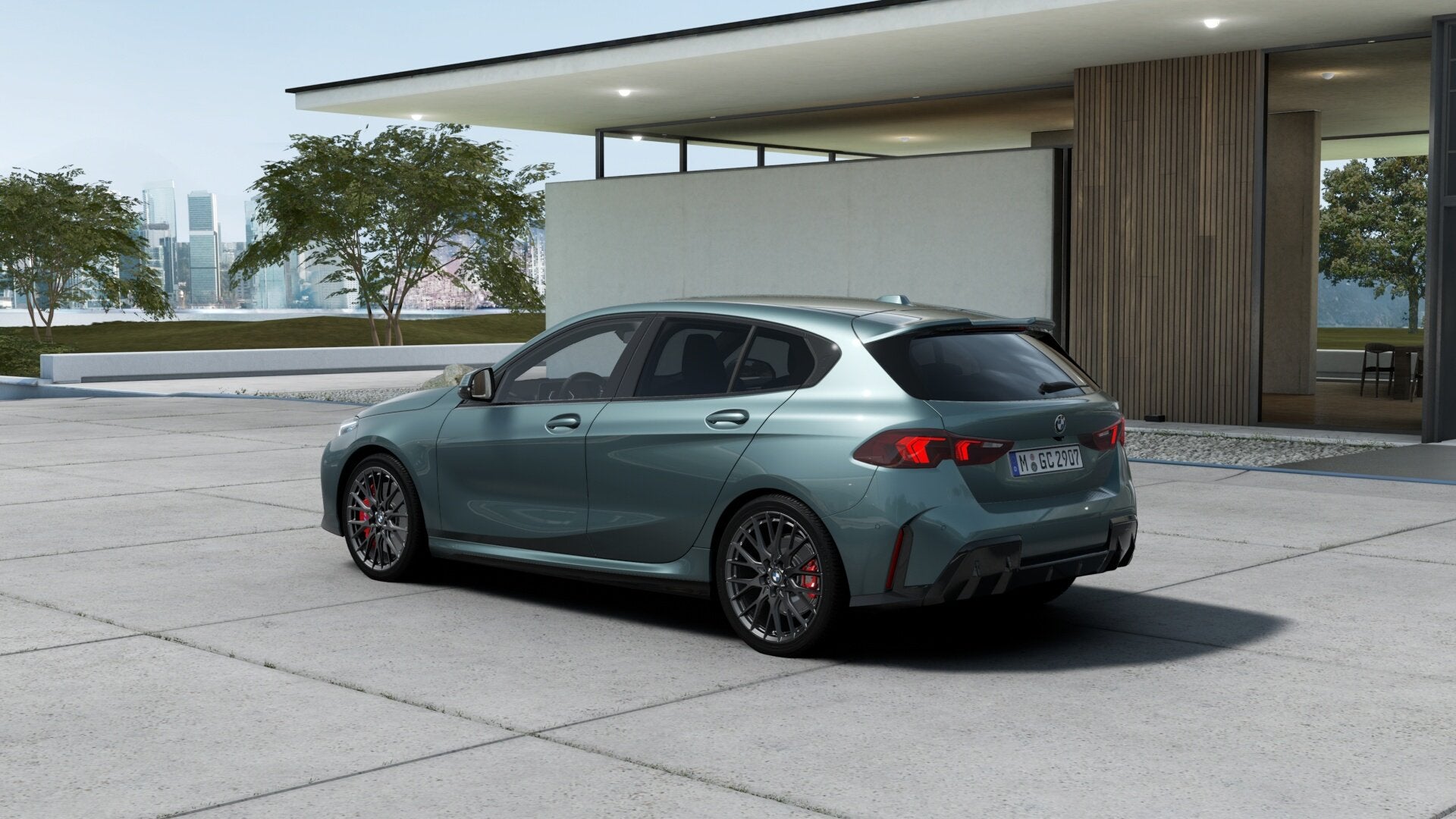 BMW 1 Serie 120 M Sport Automaat / Sportstoelen / Comfort Ac, Auto's, Dealer onderhouden, Zwart, 156 pk, Adaptive Cruise Control