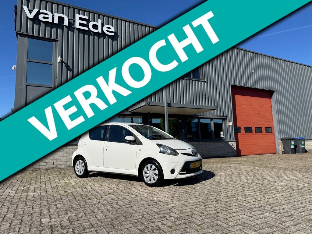 Toyota Aygo 1.0 VVT-i Aspiration 5drs Airco, Voorwielaandrijving, Euro 5, Stof, Gebruikt