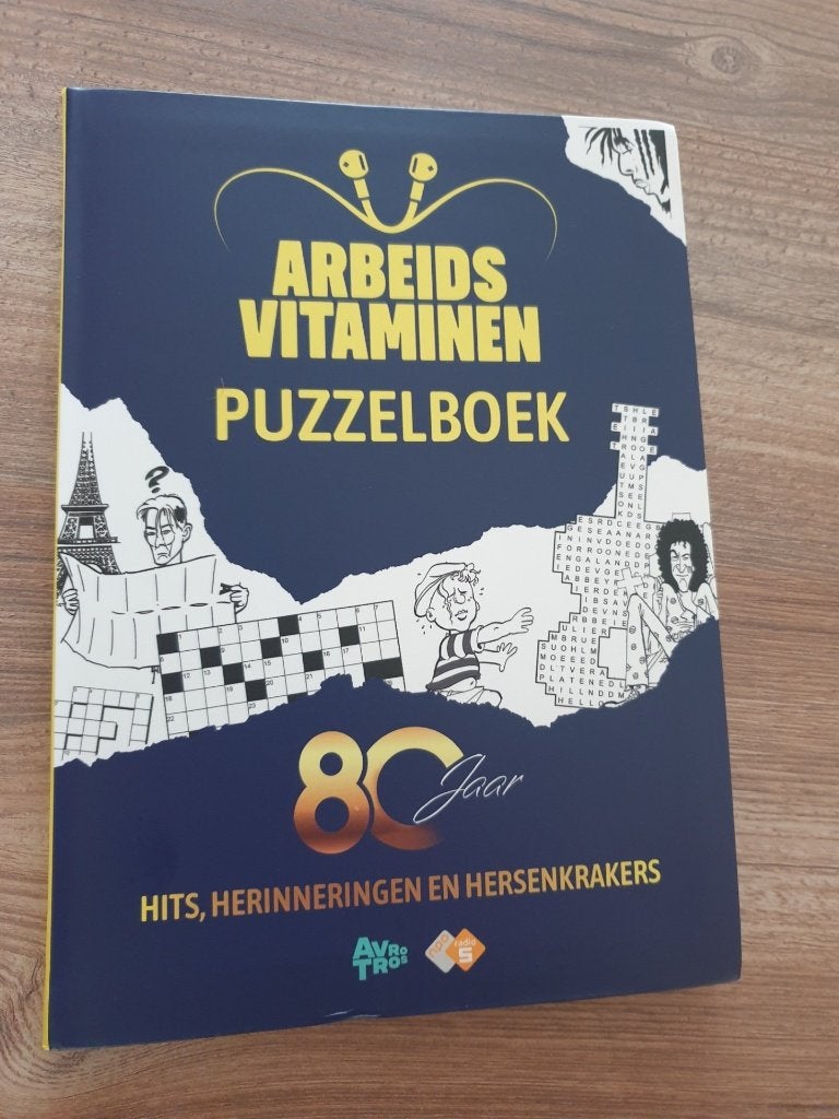Gloednieuw Arbeids Vitaminen puzzelboek, voor slechts €12,50, Ophalen of Verzenden, 500 t/m 1500 stukjes, Nieuw, Puzzelboek