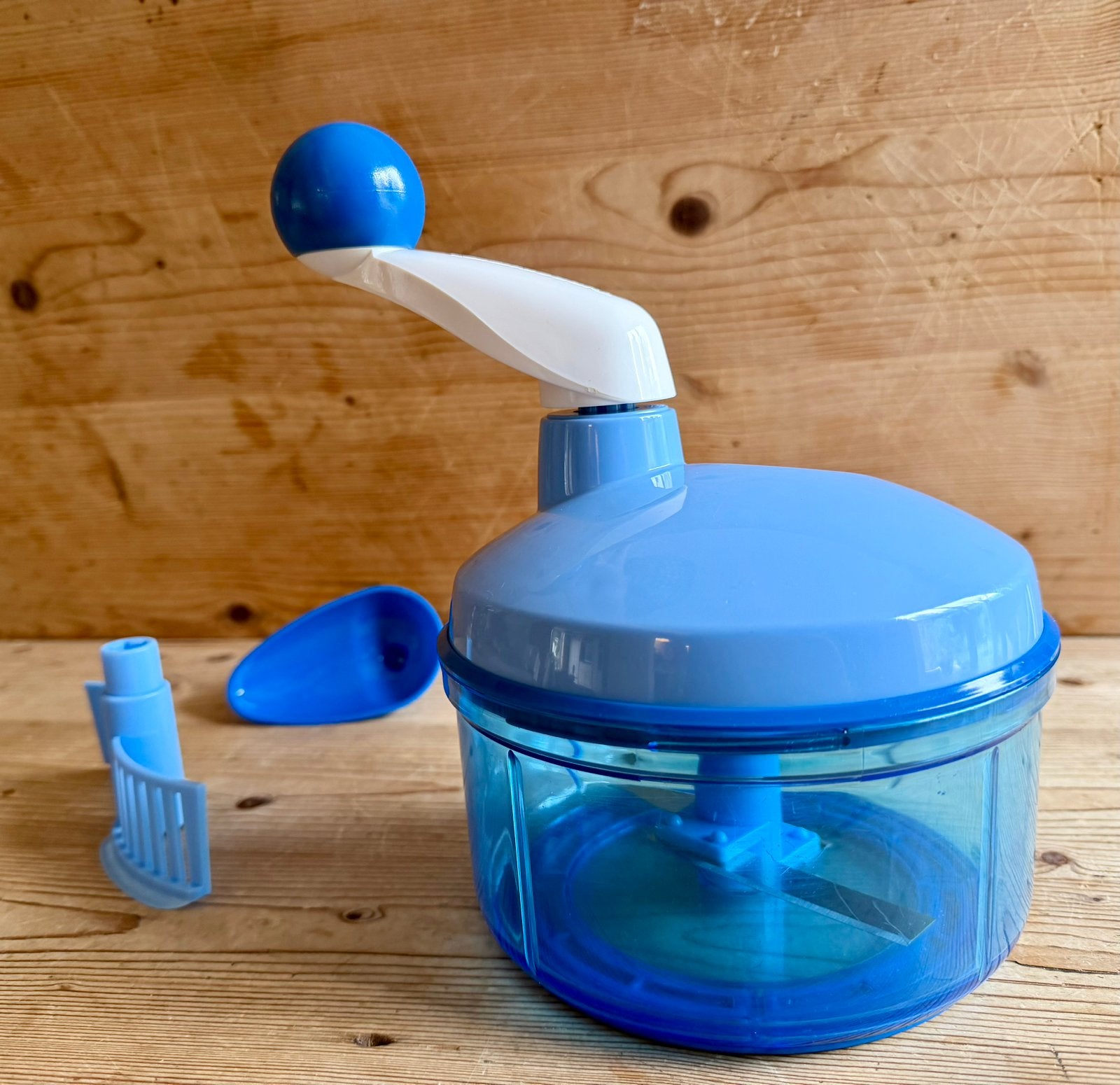 Tupperware Hakmolen, Ophalen of Verzenden, Zo goed als nieuw, Blauw, Overige typen