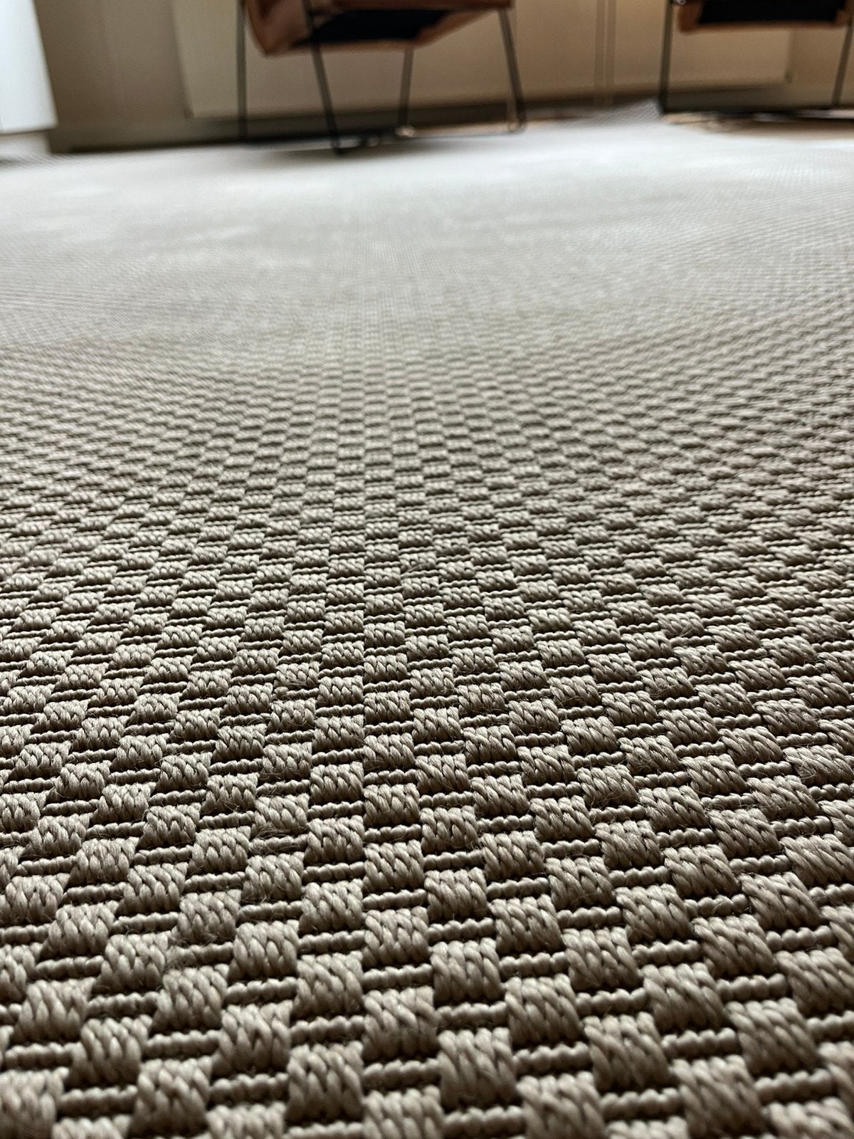 Vloerkleed Morum binnen/buiten beige/zand 200x300, Ophalen, Landelijk, klassiek, modern, japandi, vintage, Gebruikt, Beige