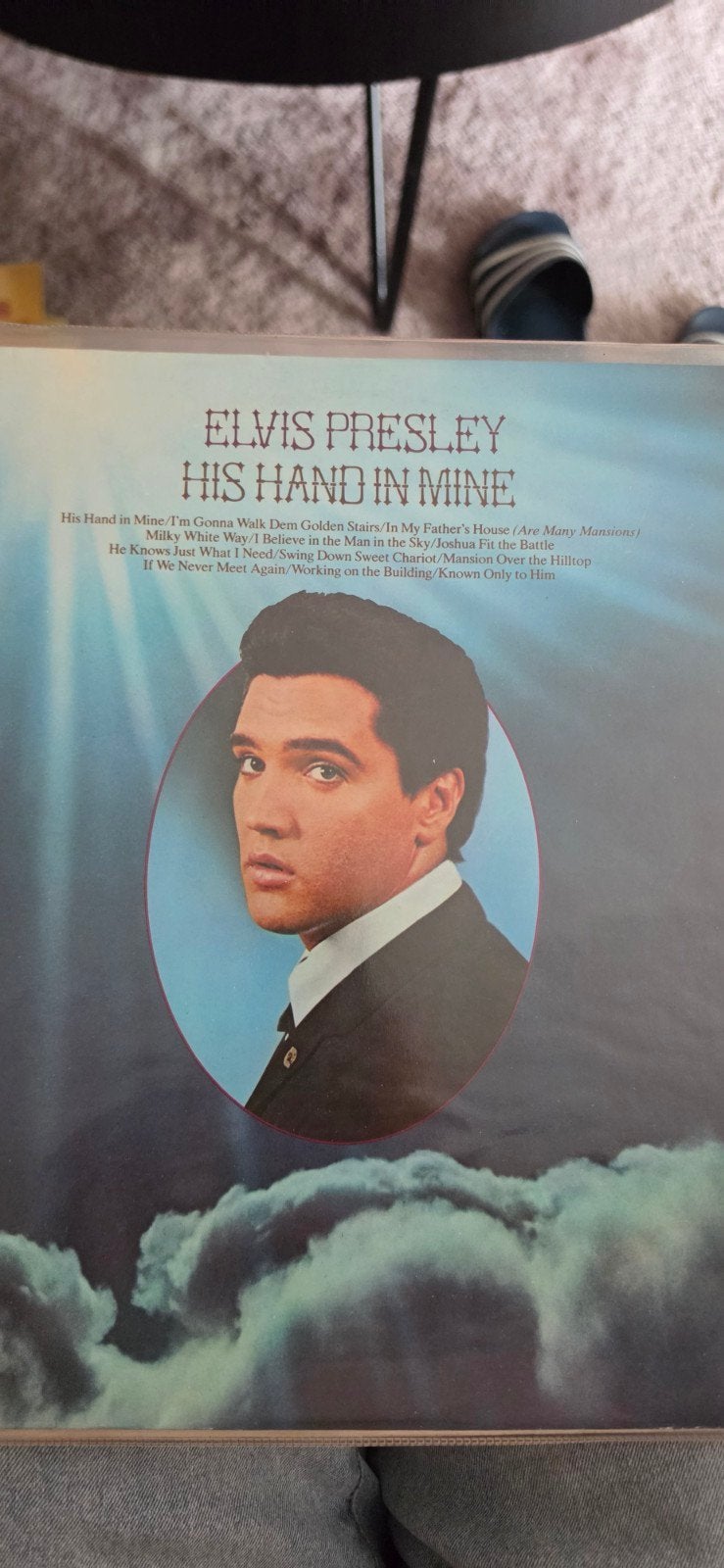 Elvis Presley - His Hand In Mine LP (Pop, Gospel), LP, Gebruikt, Pop, Ophalen of Verzenden