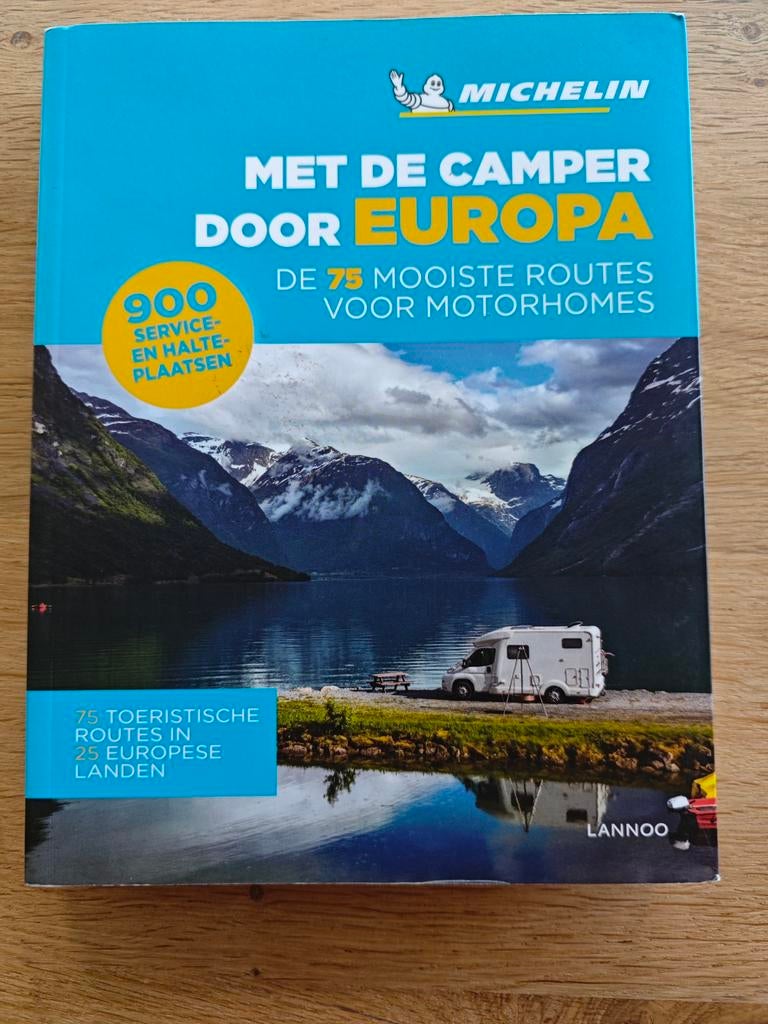 Met de camper door Europa - Michelin reisgids, Ophalen of Verzenden