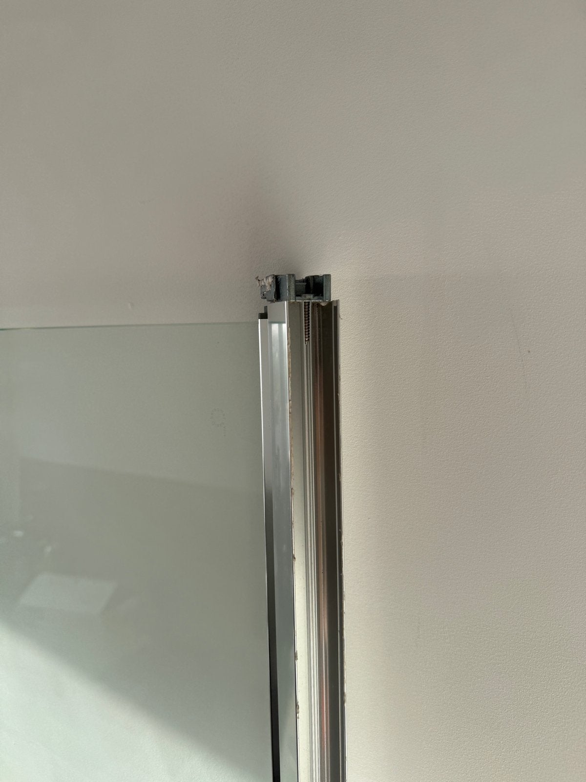 Glazen douchedeur 84,5x195cm (showmodel winkel), Ophalen, Gebruikt, Glas, Douche