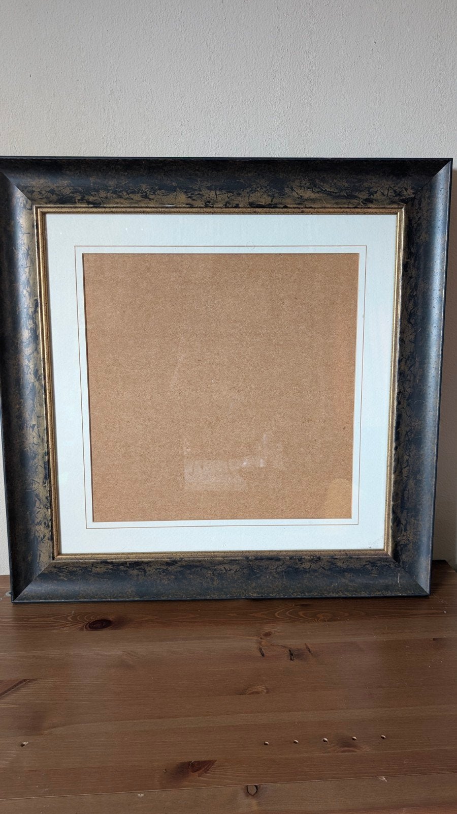 Barokstijl Fotolijst met Passe-Partout, Met passe-partout, 65 cm, Onbekend, Ophalen of Verzenden