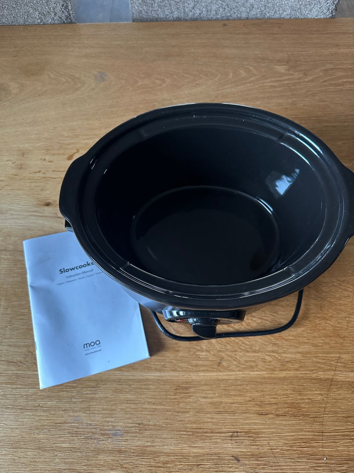 Slowcooker 3,5 liter - Zo goed als nieuw, Ophalen, Zo goed als nieuw