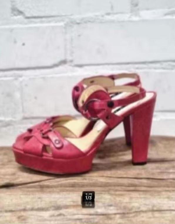 Muxart - Prachtige leren sandalen maat 38 - Nieuw, Nieuw, Muxart, X, Rood