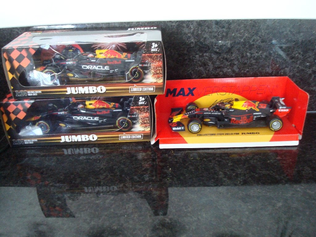 F1   max verstappen auto, Ophalen of Verzenden, Nieuw, Auto, Bburago