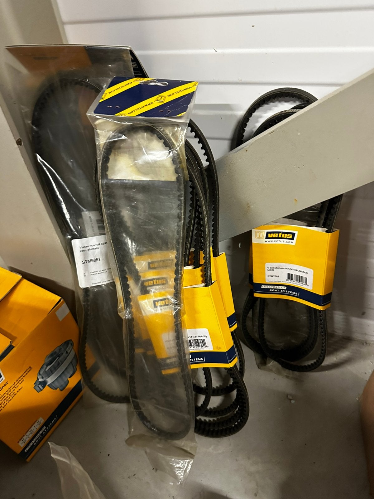 V-snaren Vetus van de 2 en 3 cilinder M-serie, Ophalen, Nieuw, Motor en Techniek