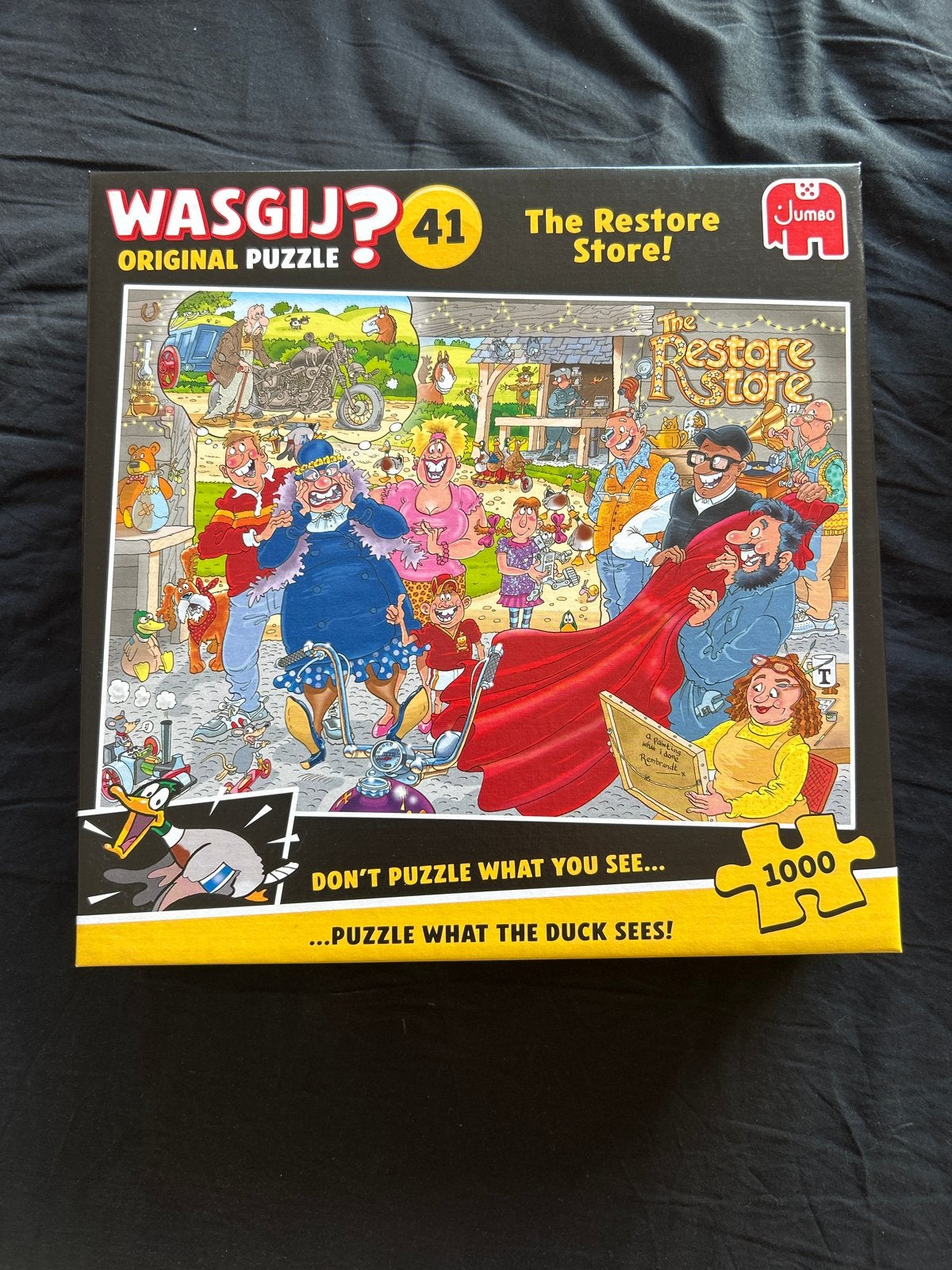 Jumbo Wasgij Puzzels - 3 stuks: 1000 stukjes, Ophalen of Verzenden, 500 t/m 1500 stukjes, Zo goed als nieuw, Legpuzzel