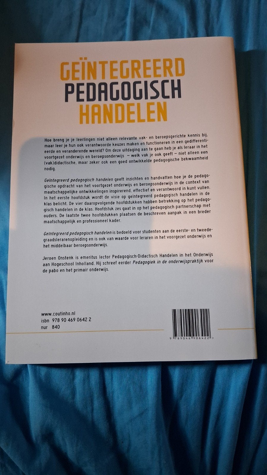 Geïntegreerd Pedagogisch Handelen - J. Onstenk, Gelezen, Overige vakken, Ophalen of Verzenden, J. Onstenk