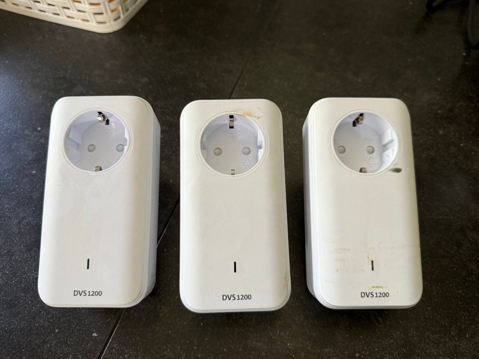 DVS 1200 WiFi Powerline Adapters (3 stuks), Computers en Software, WiFi-versterkers, Ophalen of Verzenden, Gebruikt