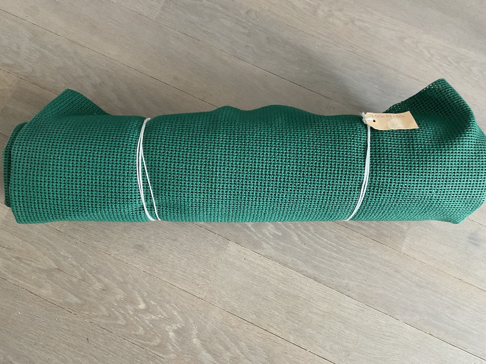 Groen Wafeldoek Tenttapijt 250 x 150 cm - Niet gebruikt, Caravans en Kamperen, Ophalen of Verzenden, Nieuw