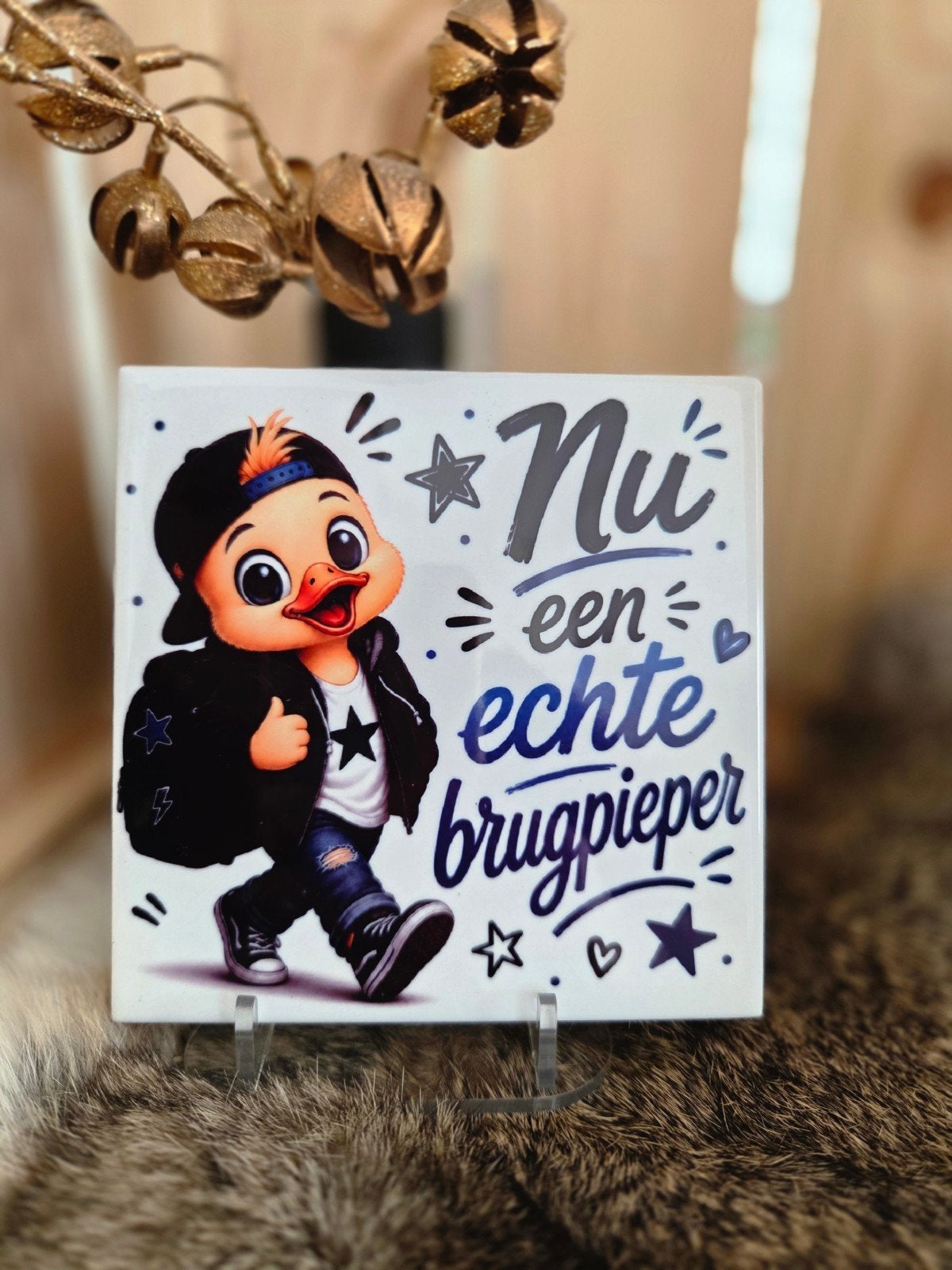 Tegeltje met tekst!, Verzenden