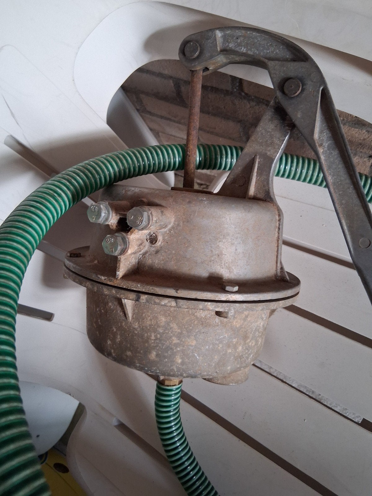 Aluminium Handmembraampomp - Pioggia Carnevali Mantova, Tuin en Terras, Ophalen of Verzenden, Gebruikt, Handmatig, Overige typen