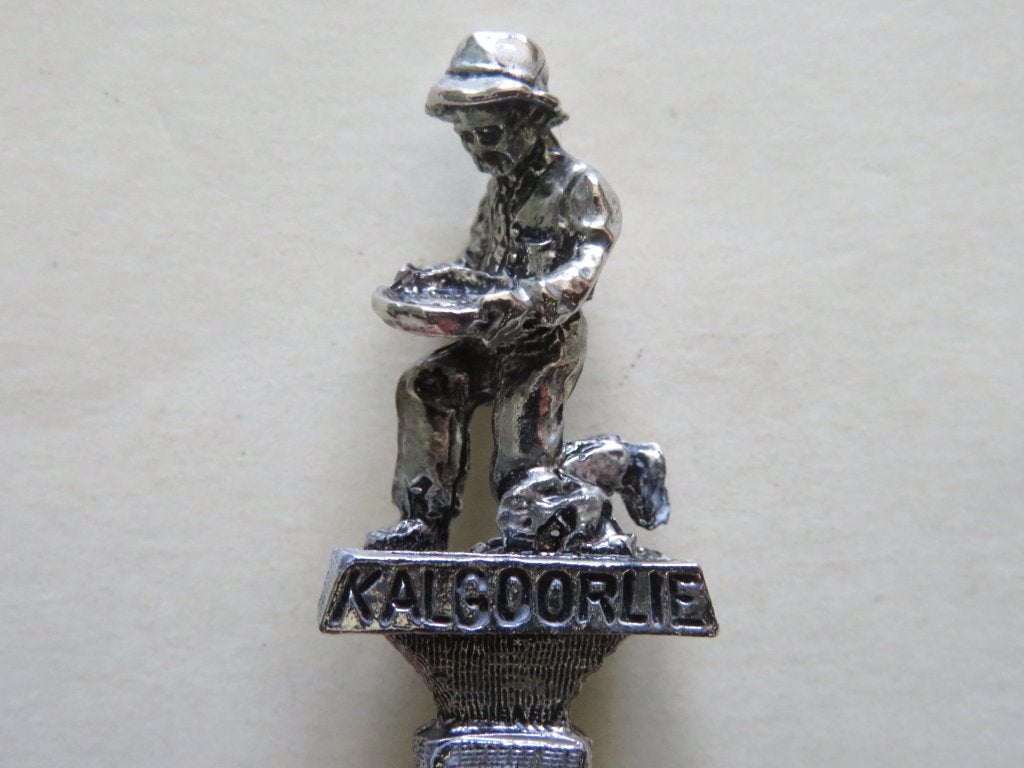 Lepeltje Kalgoorlie goudzoeker 3D (massief), Verzenden