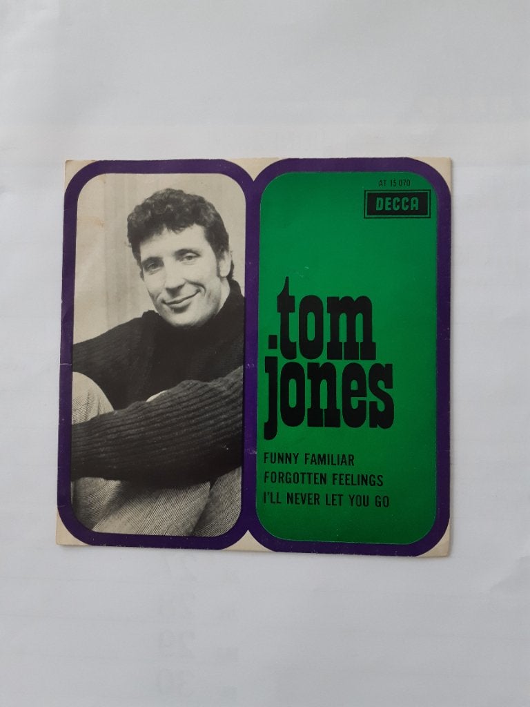 Tom Jones , Funny familiar forgotten feelings , single, Ophalen of Verzenden, Gebruikt, Pop
