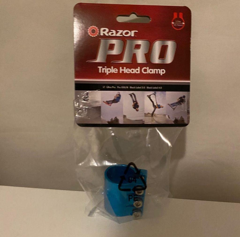 Nieuwe Razor Standard Triple StuntStep Clamp (Blauw), Ophalen of Verzenden, Nieuw