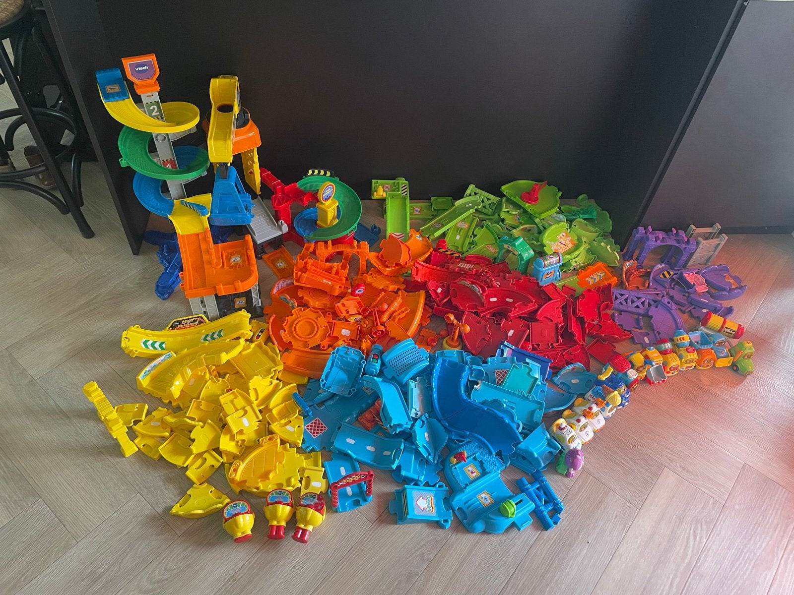 Grote verzameling VTech Toet Toet, Ophalen of Verzenden, Gebruikt