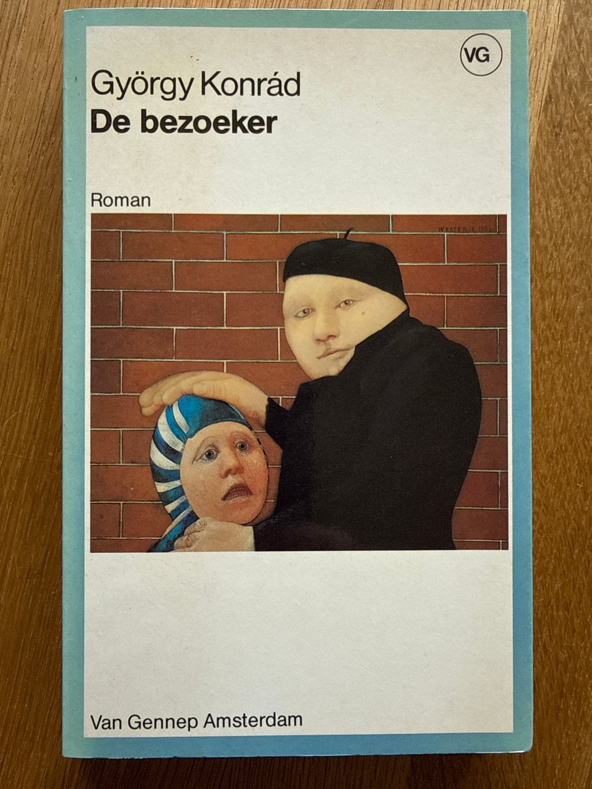 De bezoeker - György Konrád (Gesigneerd), Ophalen of Verzenden, Gelezen, Nederland