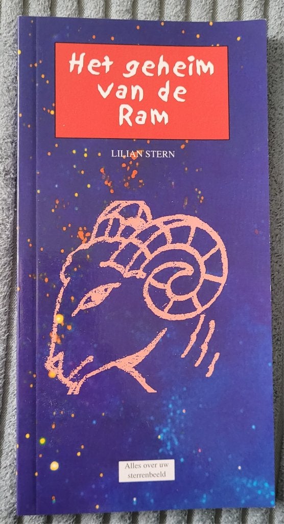 BOEK: Het geheim van de RAM - sterrenbeeld, Lilian Stern, Boeken, Achtergrond en Informatie, Lilian Stern, Astrologie, Nieuw