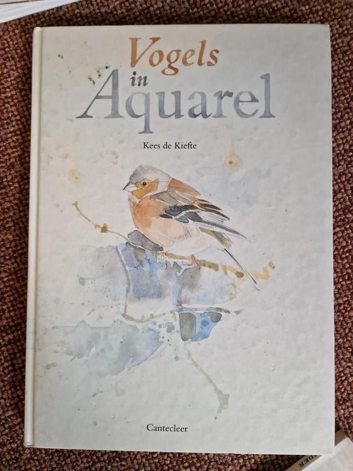K. de Kiefte - Vogels in aquarel, Ophalen of Verzenden, Zo goed als nieuw, K. de Kiefte