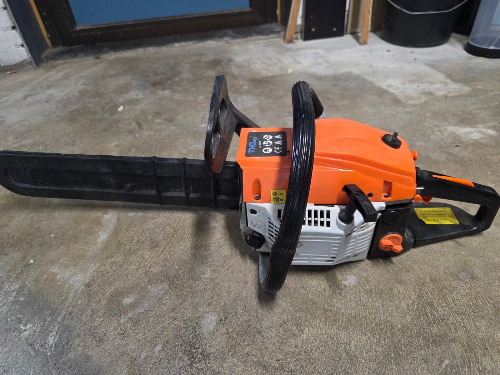 THO Lux M-9200 Kettingzaag met startprobleem