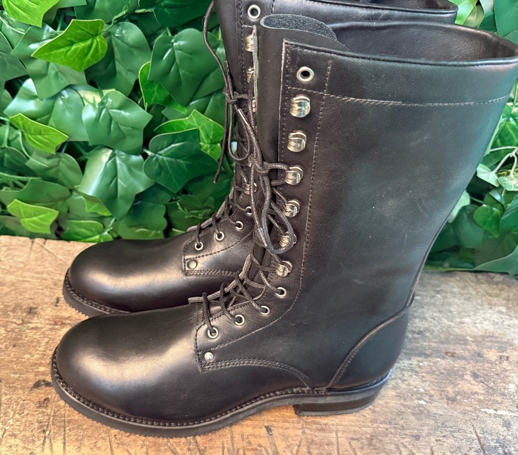 stoere mooie vintage biker boots van Sendra maat 45, Kleding | Heren, Sendra, Zwart, Boots, Nieuw