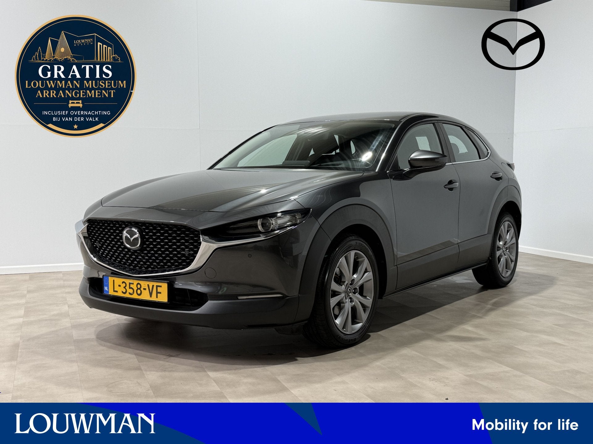 Mazda CX-30 2.0 e-SkyActiv-X M Hybrid Comfort Gratis-museum-