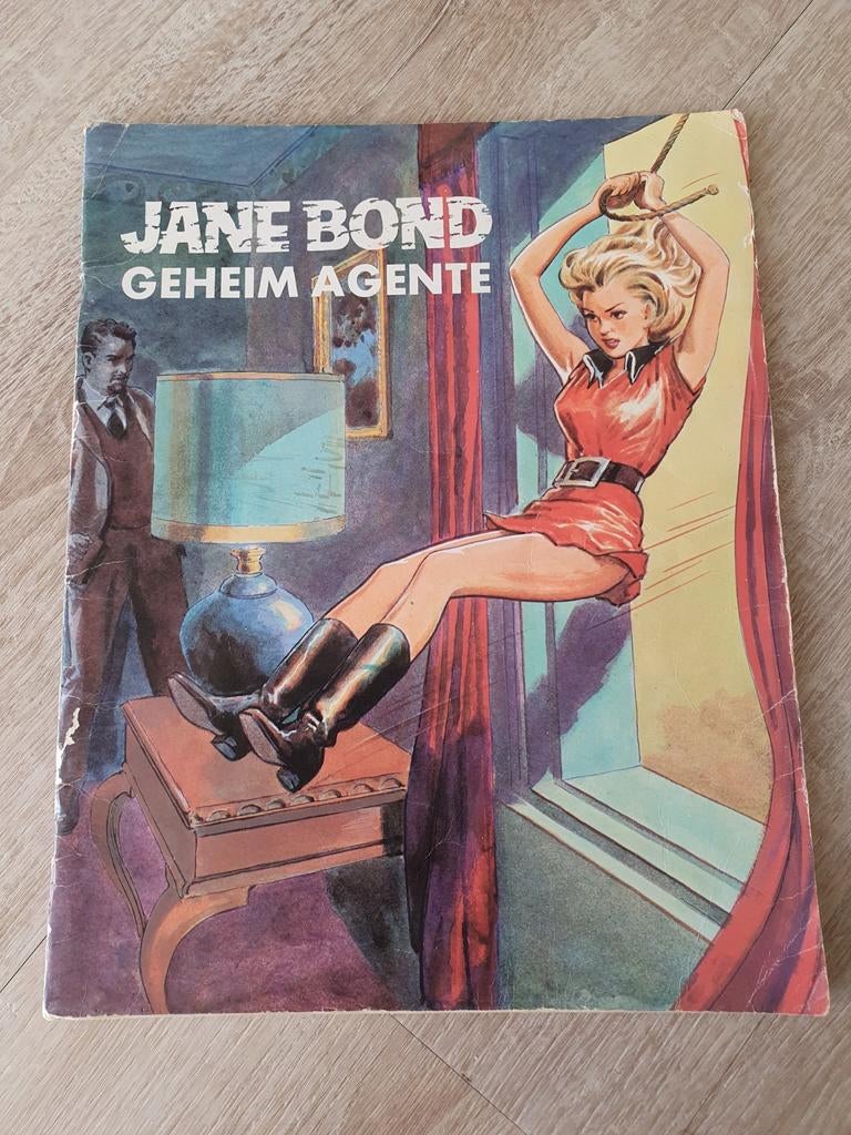 Jane Bond Geheim Agente stripboek, Eén stripboek, Ophalen of Verzenden, Gelezen