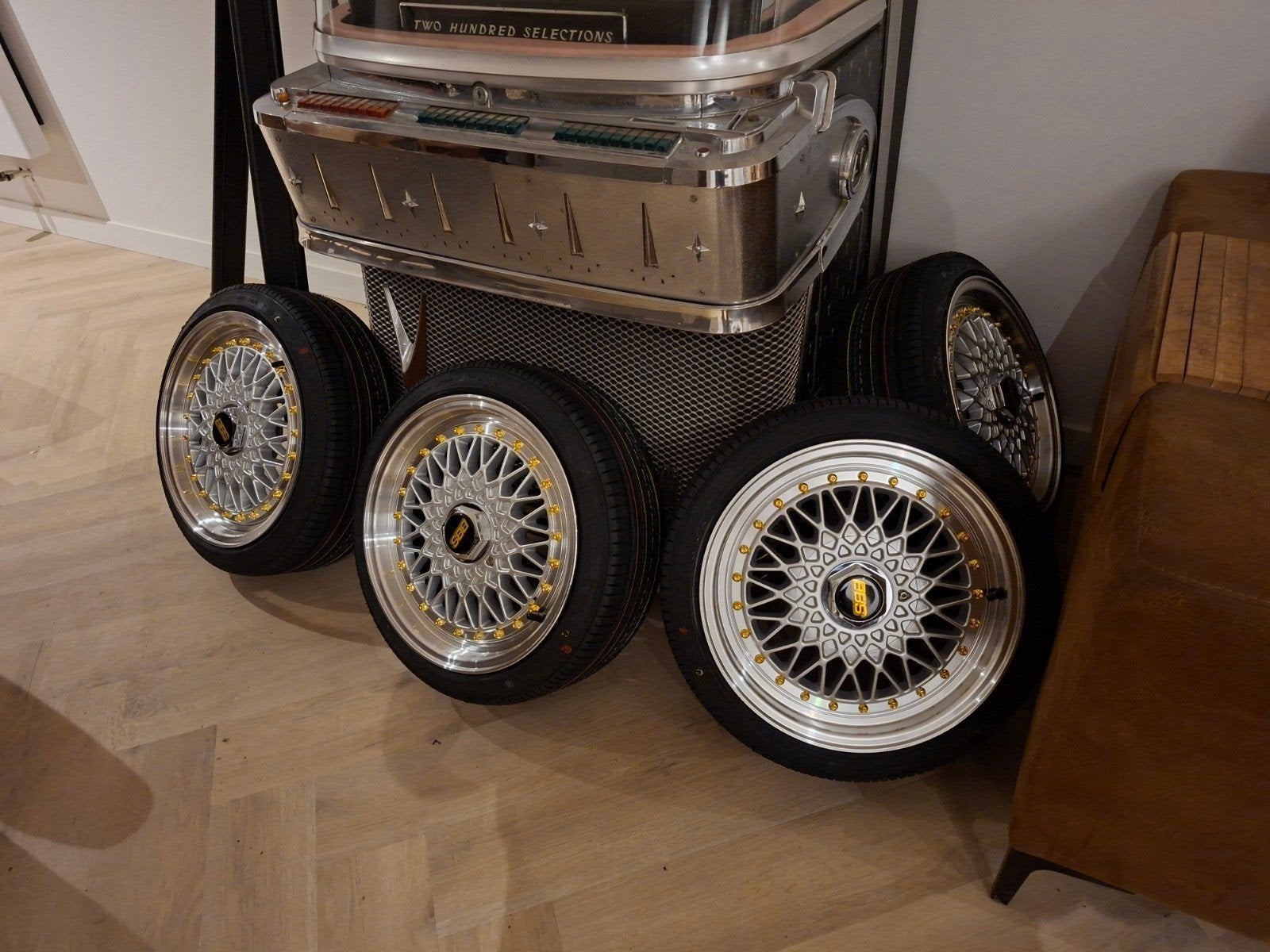 4x100 15 inch velgen met nieuwe banden, 15 inch, Banden en Velgen, Nieuw, Ophalen of Verzenden