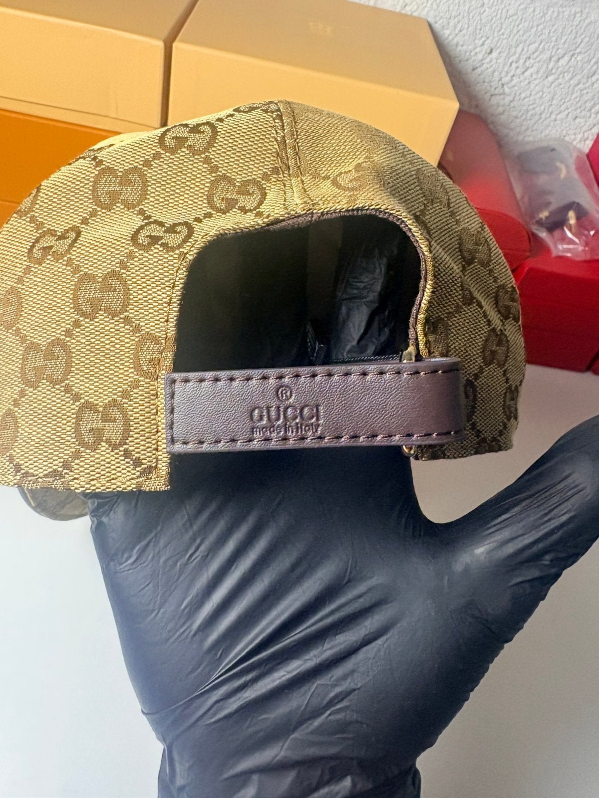 Gucci Pet/Cap Limited Edition Blauw, Ophalen of Verzenden, Nieuw, 57 cm (M, 7⅛ inch) of minder, Pet