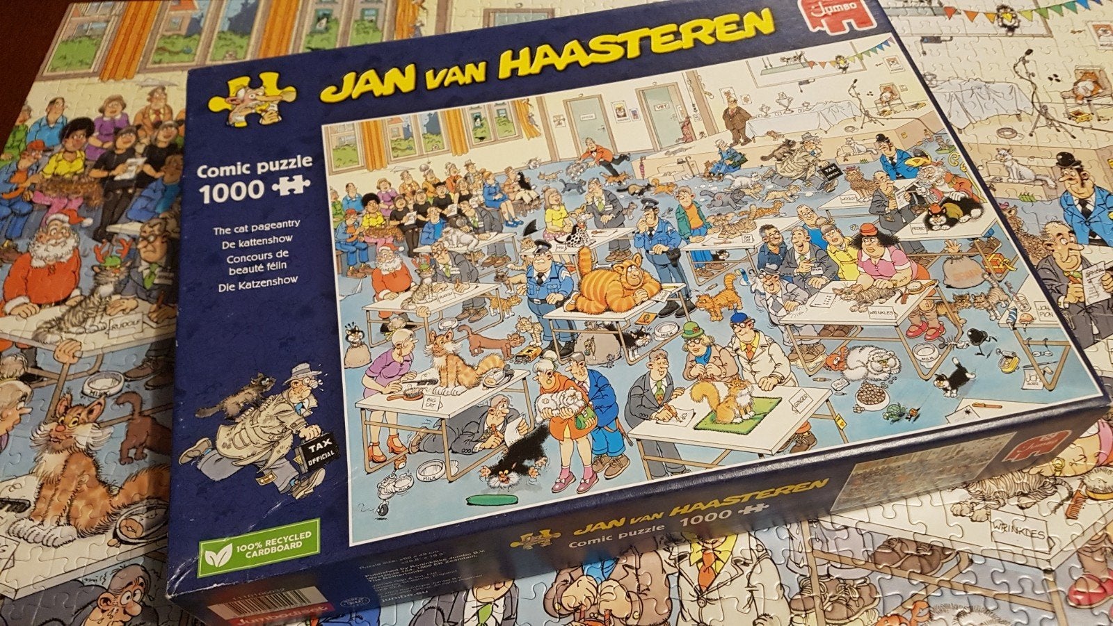 Puzzel Jan van haasteren, Ophalen of Verzenden, 500 t/m 1500 stukjes, Zo goed als nieuw